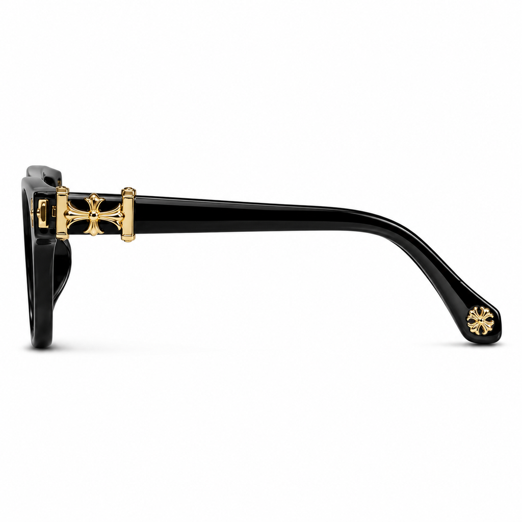 Noir Gold Cross