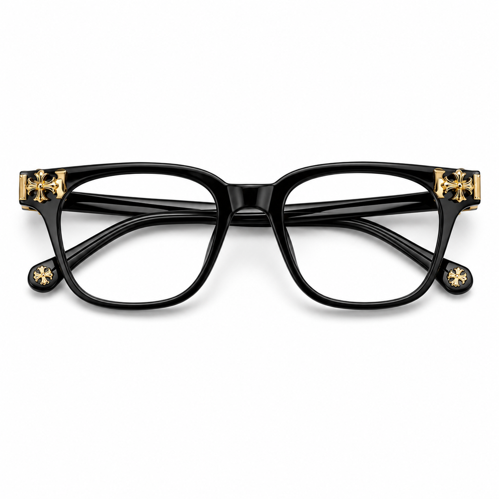 Noir Gold Cross