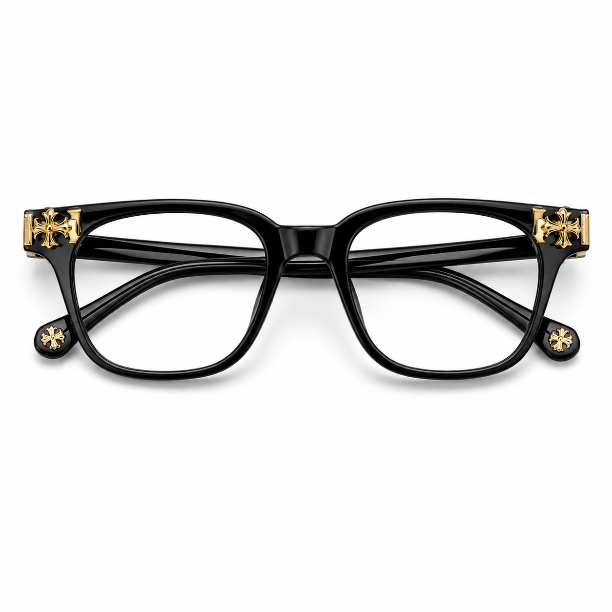 Noir Gold Cross