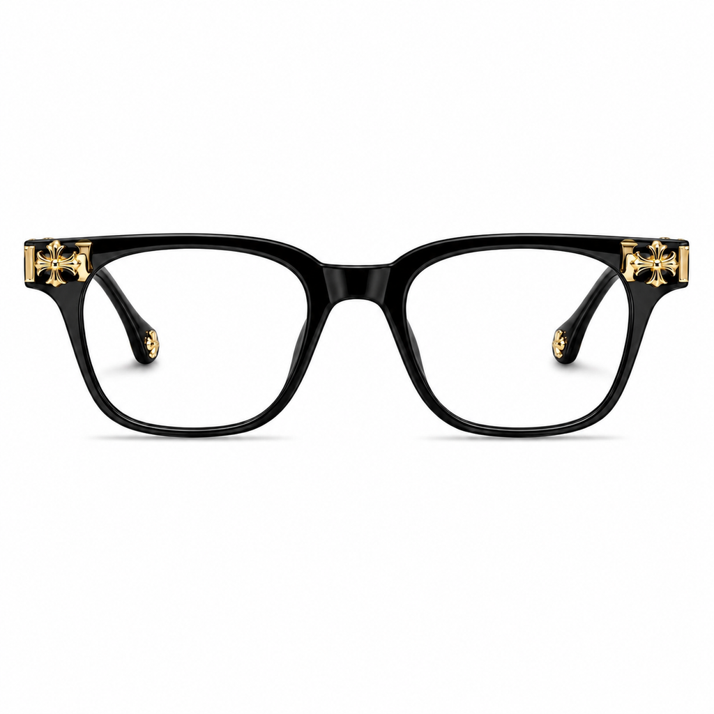 Noir Gold Cross