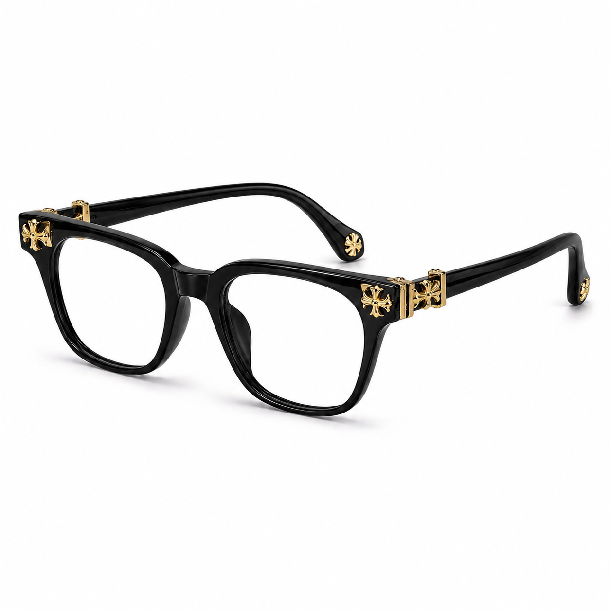 Noir Gold Cross